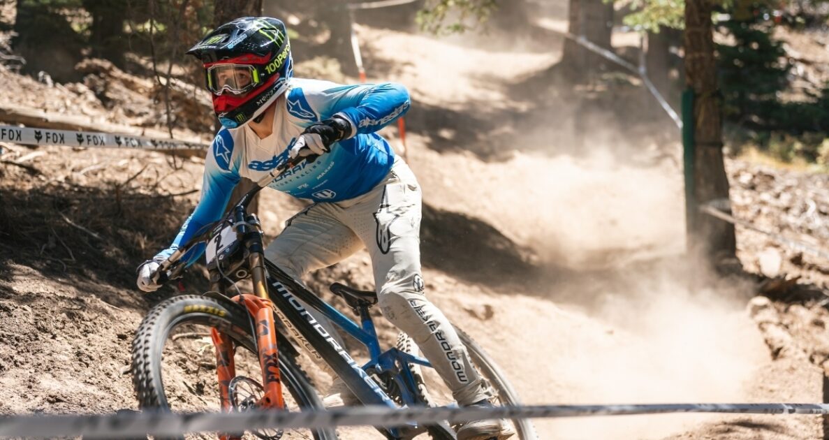 Ryan Pinkerton and Kailey Skelton Win Elite Downhill National Titles…