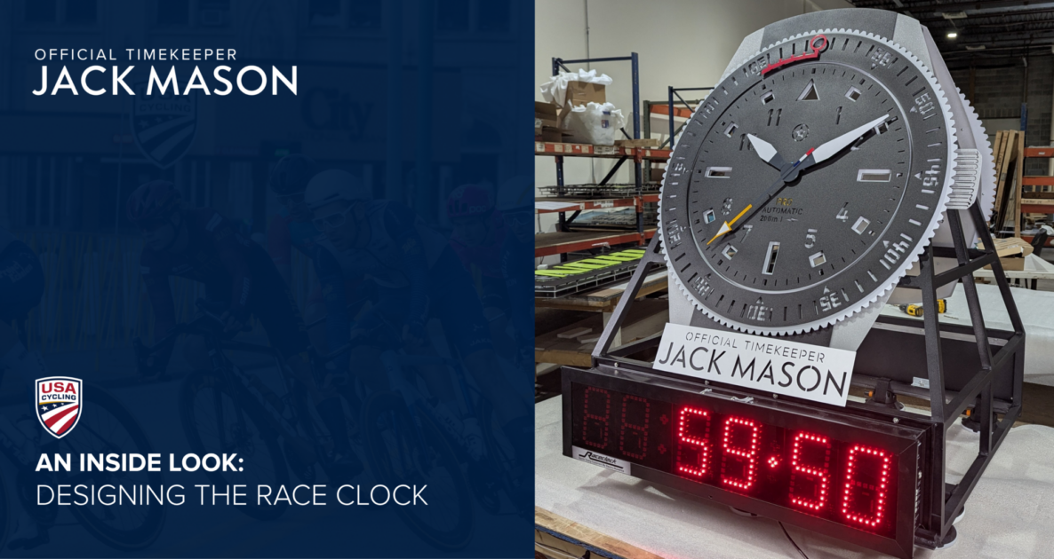 An Inside Look: Designing the Jack Mason Race Clock | USA Cycling
