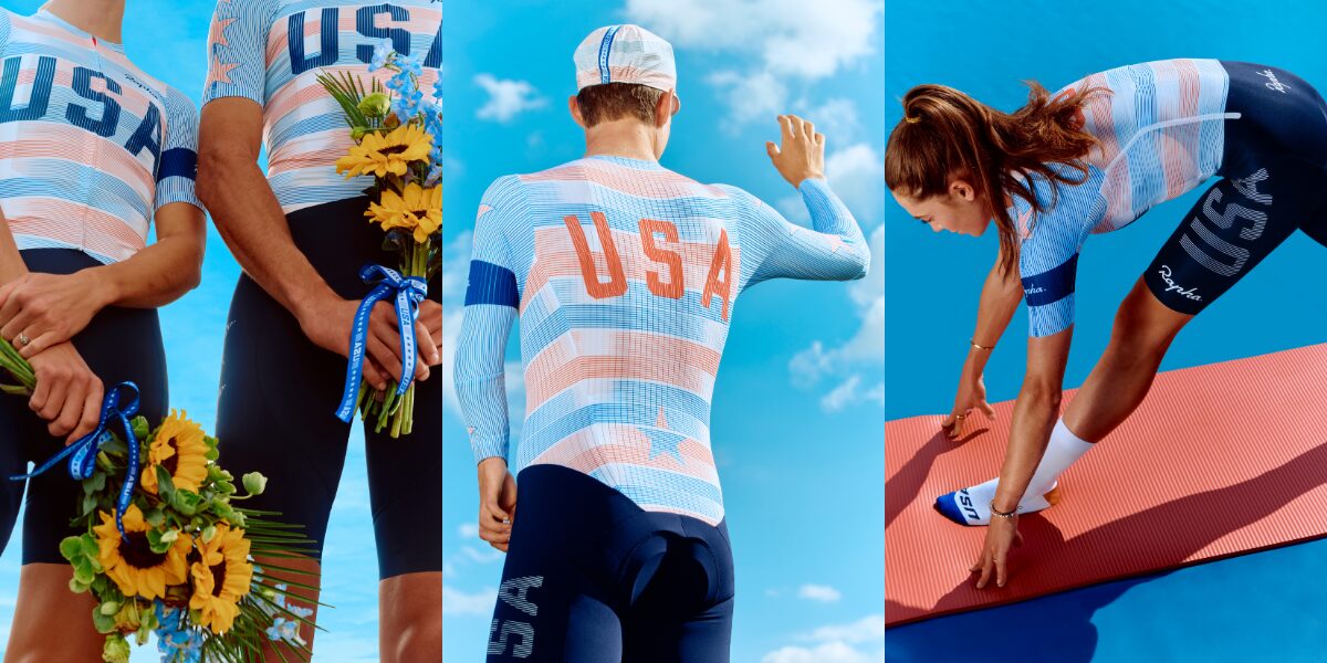 Rapha LS Midweight Jersey アメリカ国旗デザイン USA Cycling and Rapha Unveil New National Team Kit | USA Cycling