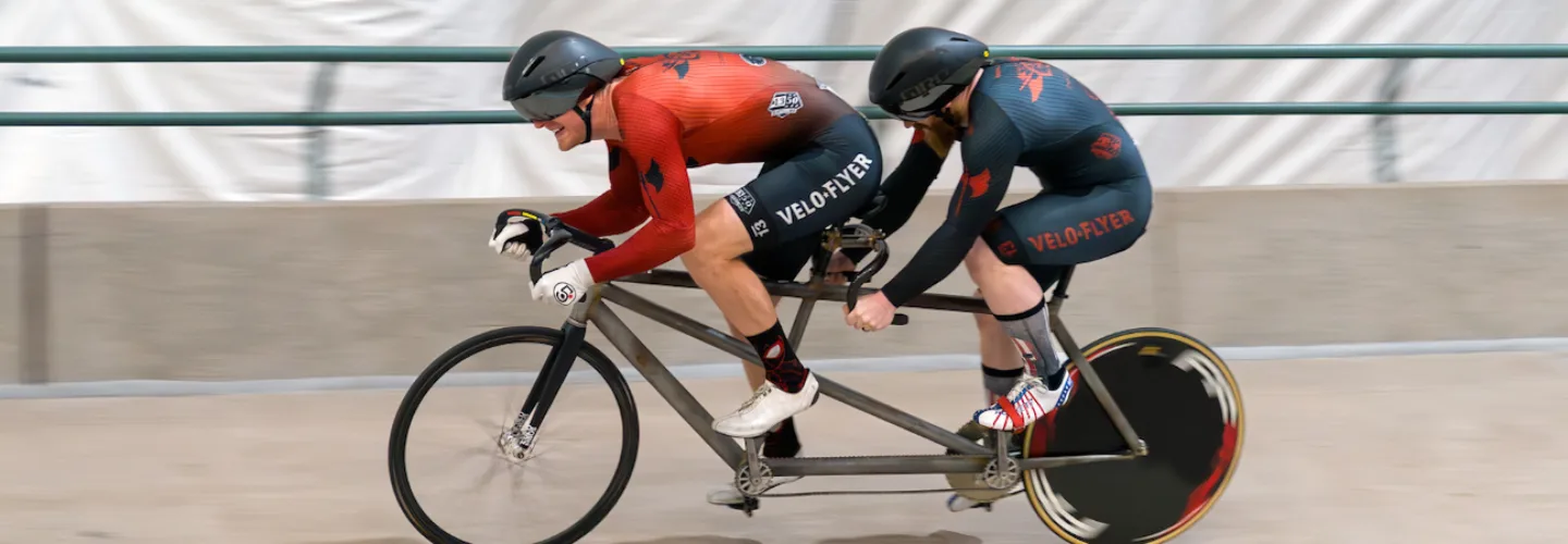 Para Track cyclists