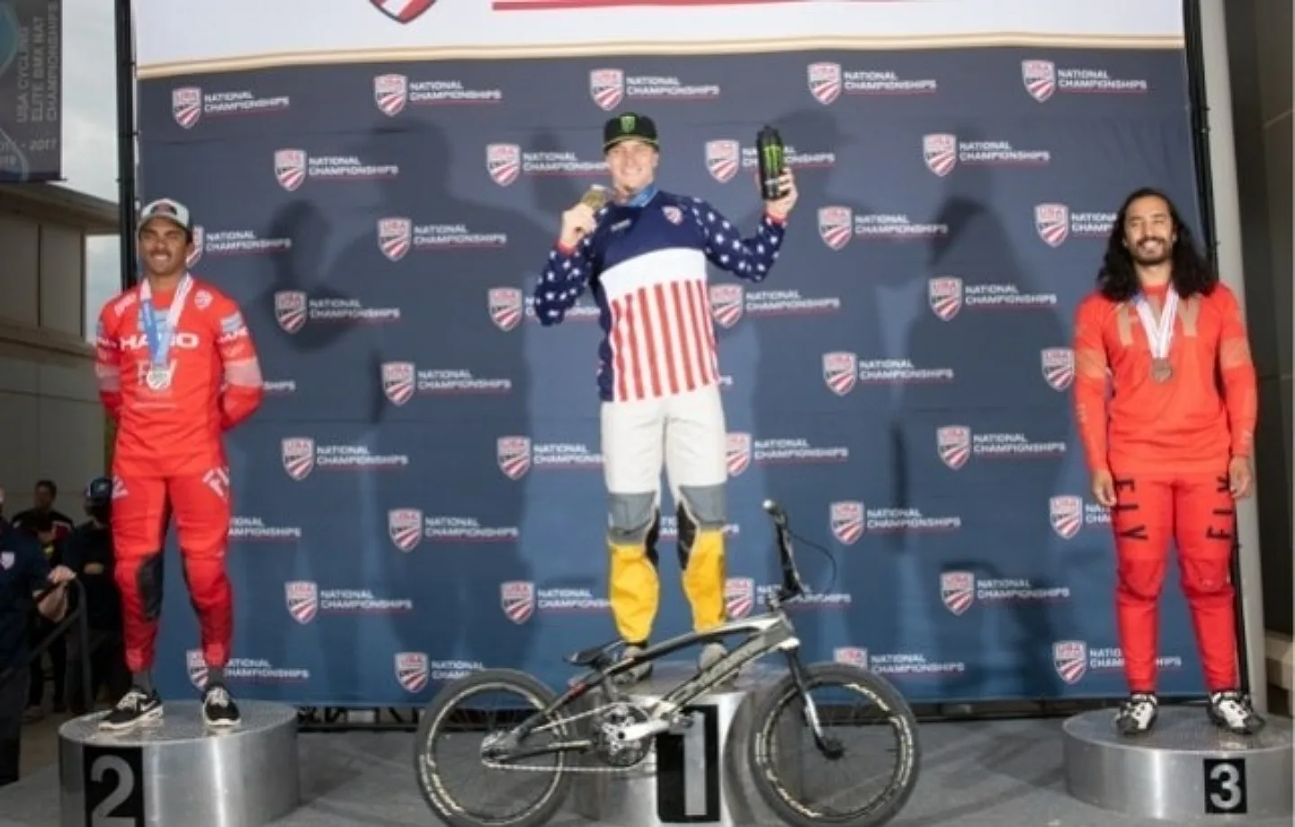 Kamren Larsen Podium