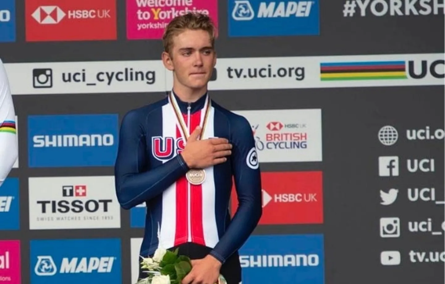 Magnus Sheffield Podium